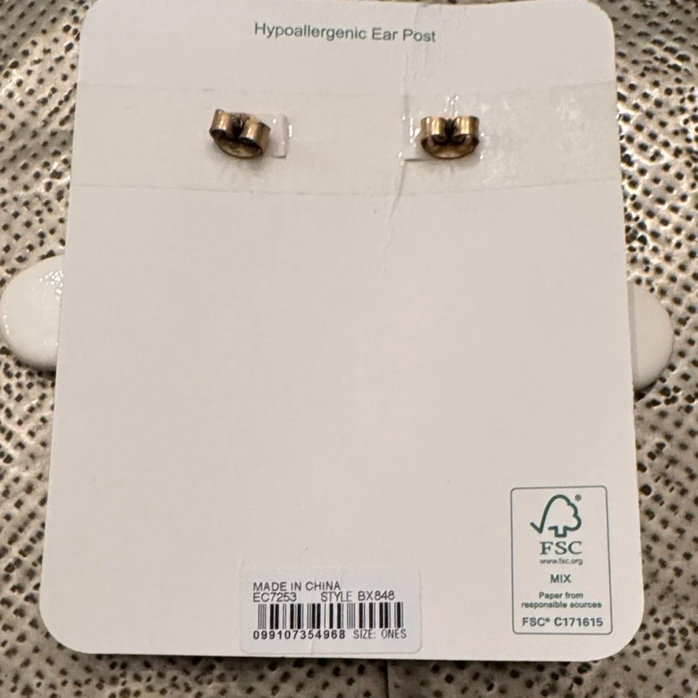 NWT J. Crew Fancy Teardrop Earrings - Picture 4 of 4